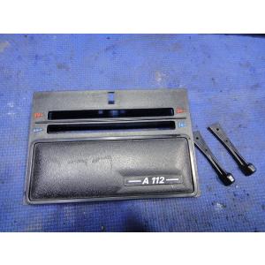 アウトビアンキ A112 等 ヒーター パネル &amp; レバー x2  [1955]