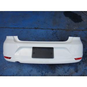 2017y VW ポロ  6R 系 等 リア バンパー  LC9AL/白/ピュアホワイト [2085...
