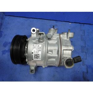 2017y VW ポロ  6R 系 等 純正 A/C エアコン コンプレッサー  走:37,100K...