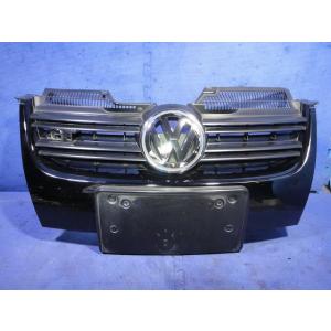 VW ゴルフ 5 1K 系 GT 等 フロント グリル  LC9Z/黒  [2839]