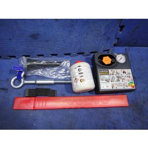 Volvo ボルボ V40 MB4164T 等 純正 ジャッキ パンク修理キット エアポンプ 三角表...