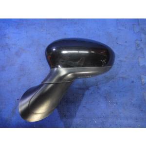 フィアット 500  169A4  等 左 ドアミラー　カラーNo: 891 B /黒　 [4160...