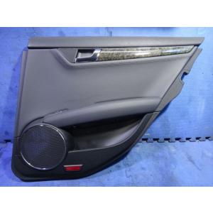 メルセデス ベンツ W204 C200 等  ワゴン 純正 右 リア ドア 内張り トリム 黒  [...