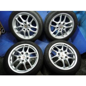 ポルシェ ボクスター 986 17インチ 純正 アルミ ホイール タイヤ ホイル  PZERO 8部...