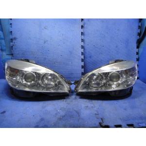 メルセデス ベンツ W204 C200 等 前期 純正 ヘッドライト 左右 ハロゲン　品番 2048...