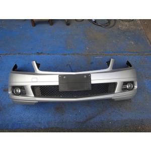 メルセデス ベンツ W204 C200 等 前期 フロント バンパー  744/ブリリアント シルバ...