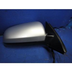 アウディ A4 8E系 B6 等   右 ドアミラー LY7W/シルバー　【5457】