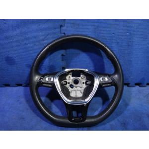 ワーゲン ゴルフ 7 AUCPT AUCJZ 等 純正 ステアリング ハンドル パドル シフト 付き...