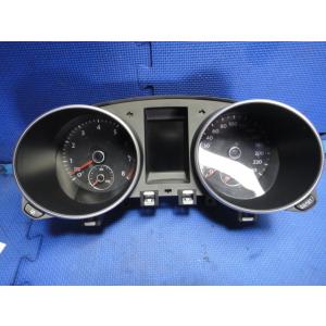 VW ゴルフ ヴァリアント 1K系  等　スピードメーターパネル 品番 5K0920860F  走行...