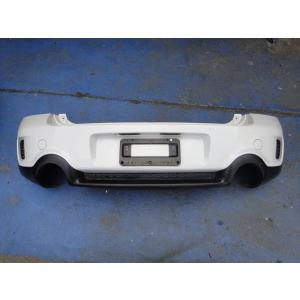 BMW ミニ クロスオーバー R60 クーパーSD 等　リア バンパー    Ｂ15/白  [674...