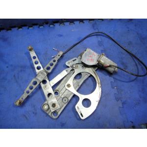 VOLVO ボルボ 240 AB230  左 フロント パワーウィンドウ レギュレーター   131...