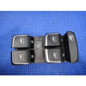 Audi アウディ Q3 8UCZD 8U系 等  パワーウィンドウ スイッチ フロント 運転席 品...