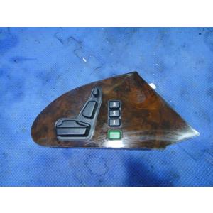 メルセデス ベンツ W140  右 フロント シート スイッチ メモリー付き ウッドパネル付き 品番...