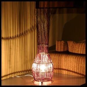 アジアン雑貨 パームリブのマーキュリーライト アジア工房 10068