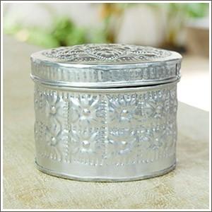 アルミの筒型 アジアン ケース L アジア工房 10206