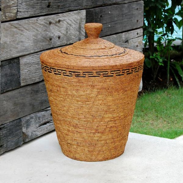 バスケット 壺型 収納 かご フタ付き 収納バスケット 見えない 蓋付き おしゃれ 収納ケース 大容...