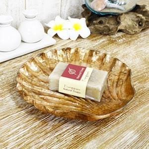 アジアン雑貨 シェル型デコレーショントレイ アジア工房 10337