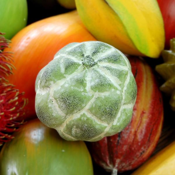 アジアン雑貨 木彫りフルーツ マンカウ アジア工房 10534