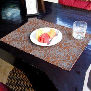 ランチョンマット アジアン おしゃれ プレイスマット ランチマット ウォーターヒヤシンス アジアン雑...