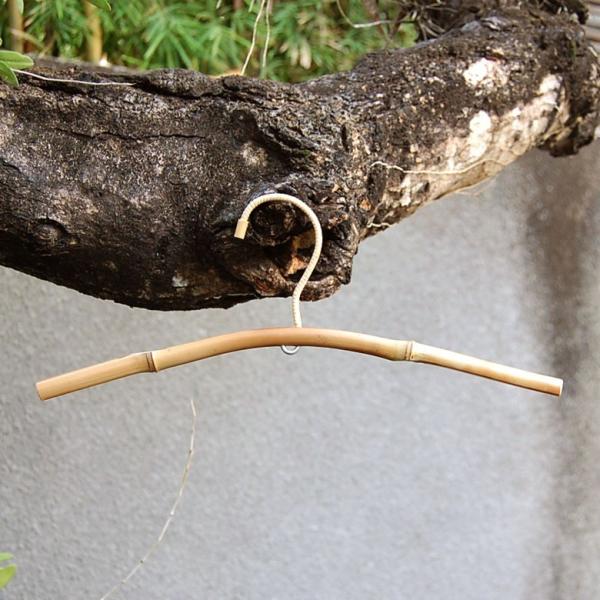 アジアン雑貨 バンブーのシンプルハンガー アジア工房 10857