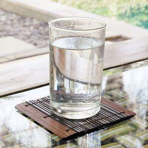 コースター おしゃれ アジアン 正方形 四角形 竹 カフェ 店舗 ホテル 旅館 バリ 雑貨 アジア工...