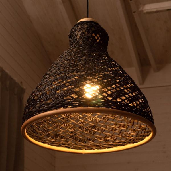 ランプシェード ペンダントライト おしゃれ ダイニング 和風 LED 対応  照明 アジアン 和室 ...