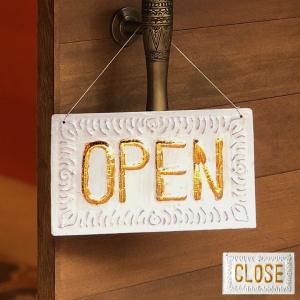 看板 ドアプレート オープン クローズ リバーシブル