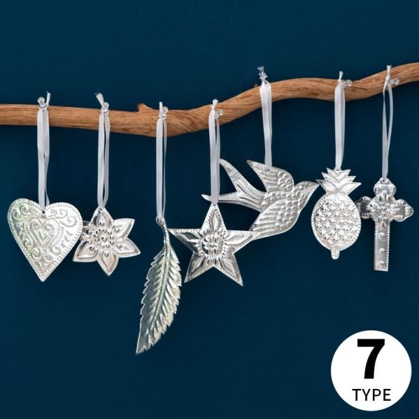 クリスマス オーナメント 壁飾り シルバー Xmas アルミ製 オブジェ クリスマス雑貨  パーティ...