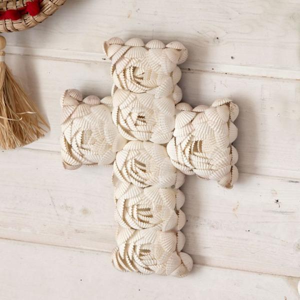 インテリア雑貨 アジアン雑貨 バリ おしゃれ シェル 貝殻 BOHOスタイル ディスプレイ クロス ...