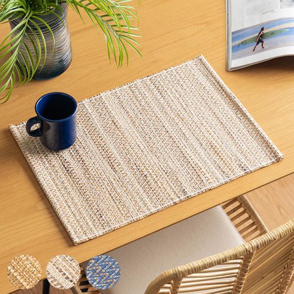 ランチョン マット シーグラス プレイス 約 幅 48cm プレース マット テーブル コーディネー...