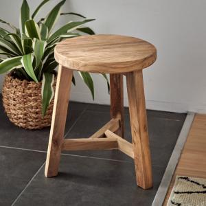 日本製ヒノキ切り株スツール（約W25×D25×H38cm） (檜 ひのき SDGs木材