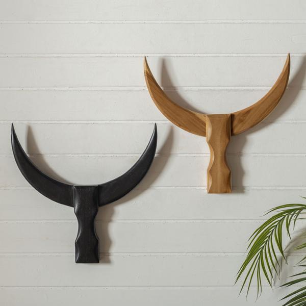 壁飾り ウォールデコ インテリア 壁掛け おしゃれ バッファローホーン 水牛の角 縁起物 北欧 韓国...