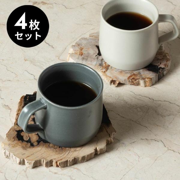 トレー 木化石 トレイ デコレーショントレイ おしゃれ アクセサリートレイ 4枚 珪化木 ウッド 置...