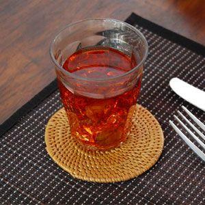 コースター おしゃれ アジアン 円形 カフェ 店舗 ホテル 旅館 アタ製 天然素材 バリ 雑貨 収納...