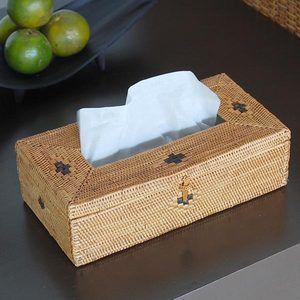 ティッシュケース アタ製ティッシュケース 柄ありタイプ アジア工房 2804