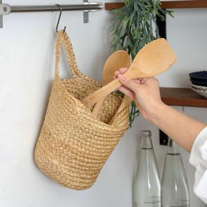 バスケット 吊り下げ かご カゴ ジュート 麻...の詳細画像3