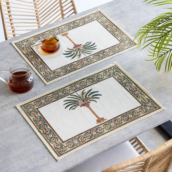 ランチョン マット プレース プレイス コットン 綿 100% テーブル 食卓 コーディネート おし...