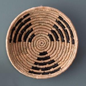 オブジェ アジアンオブジェ 置物 木彫り プリミティブディスク バリ