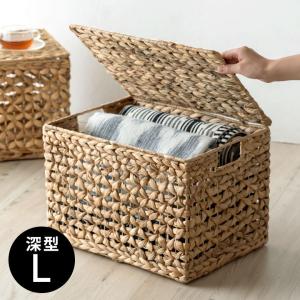 脱衣かご Lサイズ (ラタン製) ランドリーバスケット 洗濯かご 収納