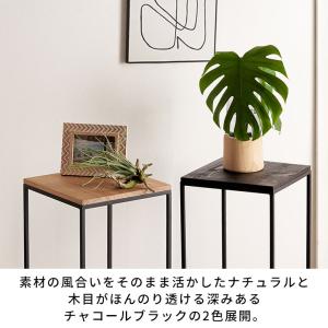 フラワー スタンド プランター 木製 アイアン...の詳細画像2