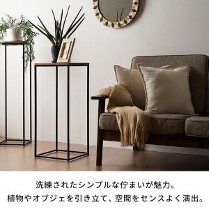フラワー スタンド プランター 木製 アイアン...の詳細画像3