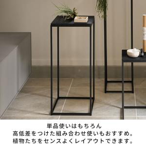 フラワー スタンド プランター 木製 アイアン...の詳細画像4