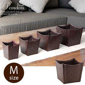 小物入れ リモコンスタンド 収納ボックス 収納 かご おしゃれ ゴミ箱 ダストボックス アジアン バ...
