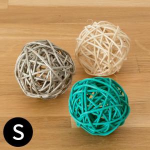 置き物 オブジェ 飾り ラタンボール 装飾 オー...の商品画像