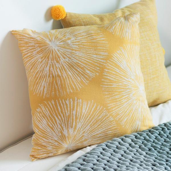 クッションカバー タンポポ 約45×45cm クッション おしゃれ 北欧 マリン リゾート かわいい...