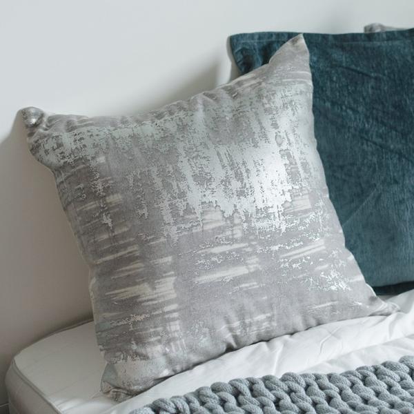 クッションカバー ハンドペイント調 約45×45cm クッション おしゃれ 北欧 リゾート かわいい...