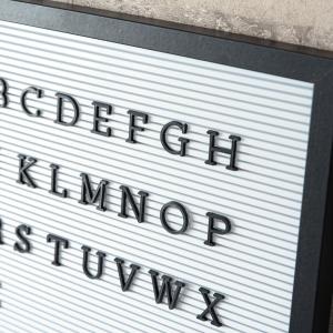 レターボード 文字パーツ付き 幅40cm 長方...の詳細画像5