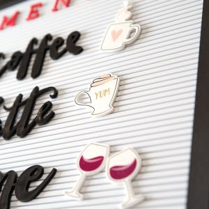 レターボード用文字パーツ アイコンパーツ カフ...の詳細画像5