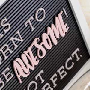 レターボード用文字パーツ 4種 英語 筆記体 ...の詳細画像5