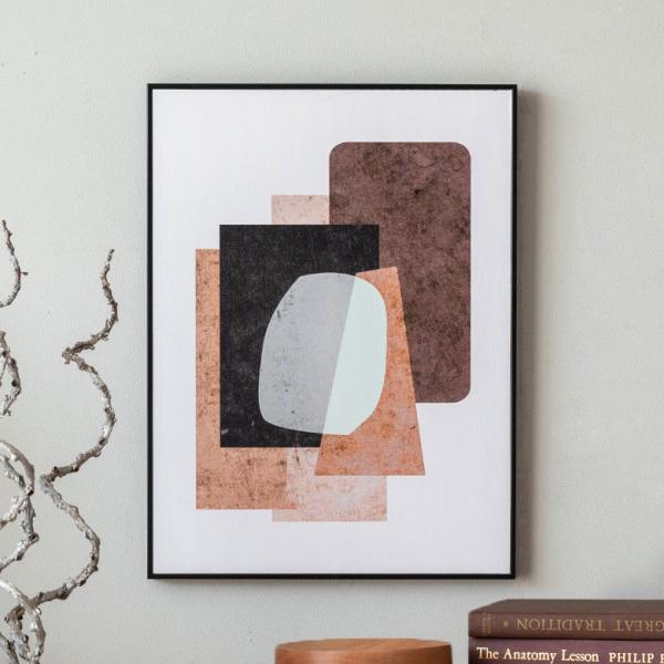 アート パネル フレーム付き 抽象画 イメージ W 30cm D 40cm 壁掛け ポスター  キャ...